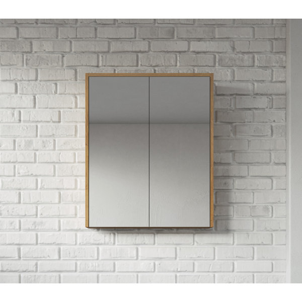 Ebern Designs 60 cm x 72 cm Spiegelschrank Kesington & Bewertungen